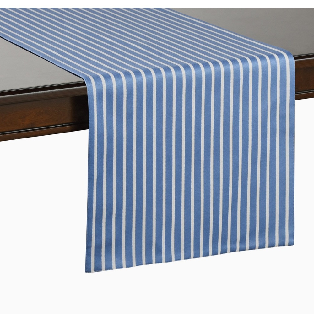 Kate Spade Harbour Drive Table Runner Cornflower 15 x 72“